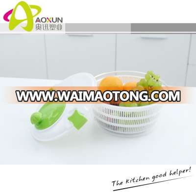 2017 Hot selling manual plastic vegetable salad spinner online shopping