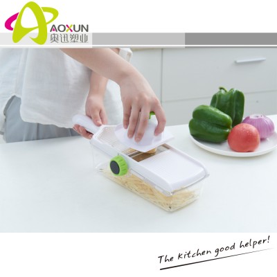 Multifunctional Vegetable Slicer Shredder Grater With Bowl