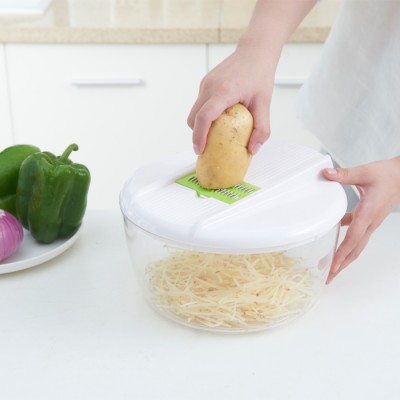 Home Use 6 In 1 Vegetable Slicer With Bowl