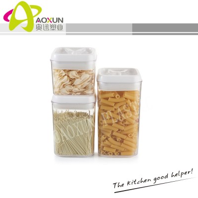 plastic food seal storage container set with silicon amazon best selling products