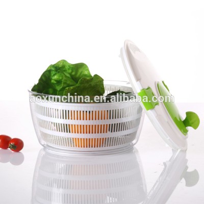 2017 Hot selling manual plastic vegetable salad spinner online shopping