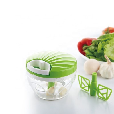 Hand Crank Vegetable Slicer Shredder Dicer Mini Food Chopper